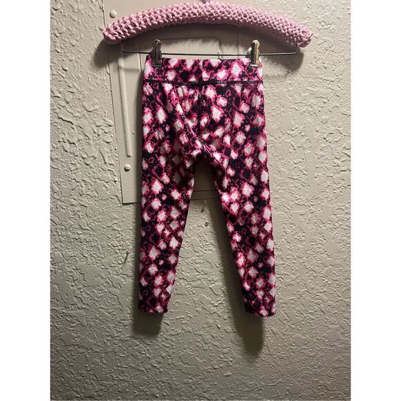 Under Armour Multicolored Patterned Leggings Little Girls Size 4T - Picture 8 of 10